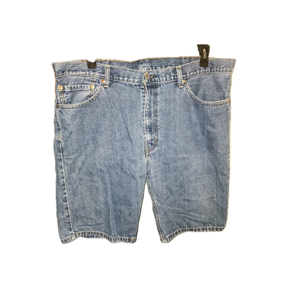 Vintage Levi Strauss & Co. Men's Blue Wash Denim Shorts Size 40